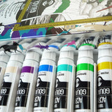 Turner color acrylic gouache 12 colors Yusuke Nakamura set 2nd AG12A2 11ml