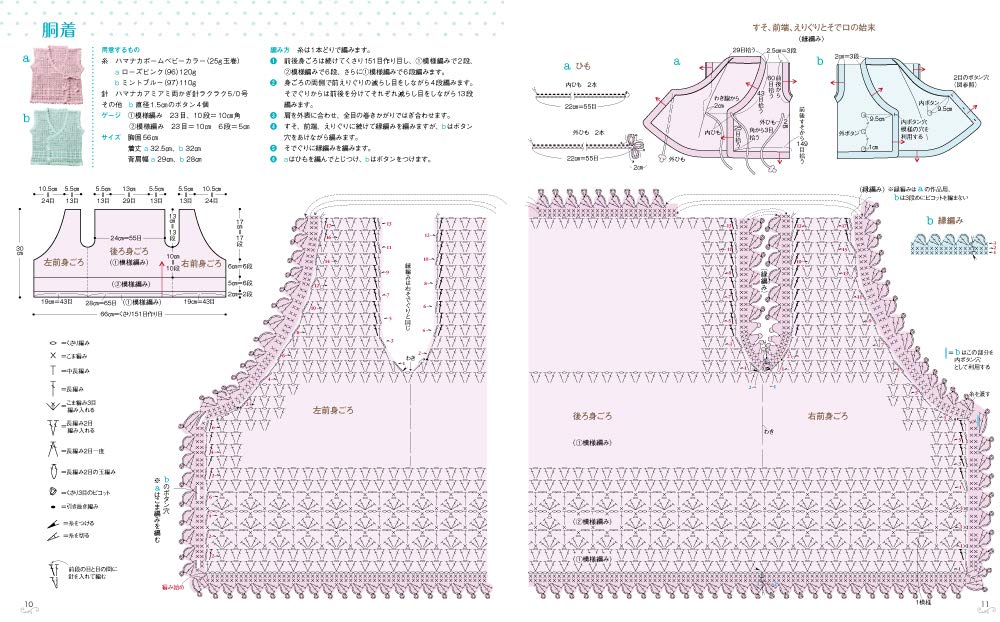 First baby knit: Easy to crochet! So cute! Japanese Craft Book