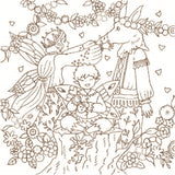 Eriy World Legends Travels in the Land of Fairies and Magic Coloring Book - Japanese Craft Book