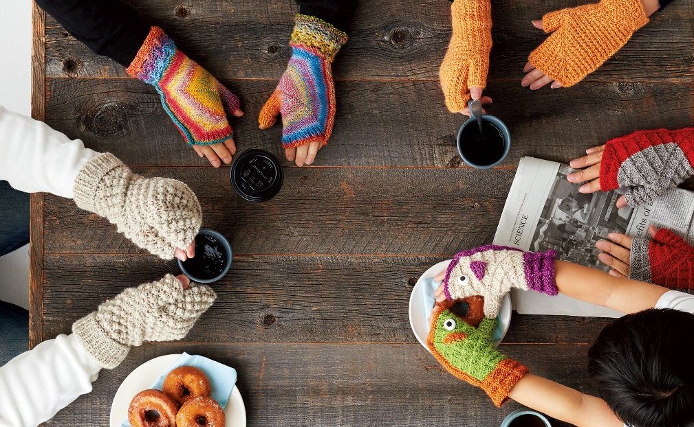 Bernd Kestler's mittens making pattern - Japanese Craft Book