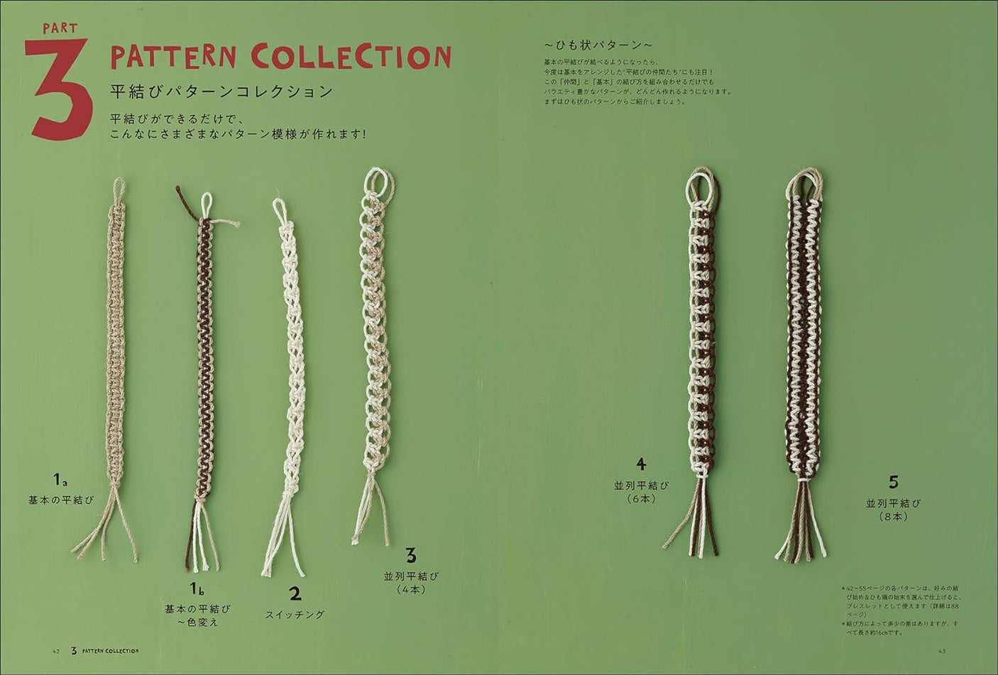 Become good at macrame with the basic flat knot: You can tie and make properly with this one book Japanese Craft Book