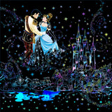 Adult Disney Lovely Scratch Art Beautiful Princess World scratch art - Japanese Craft Book