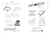 Hand lettering - cute hand-drawn letters that can be easily drawn with a regular pen - Japanese Craft Book