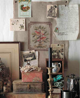 Antique Style  cross-stitch patterns feature motifs - Japan Craft Book^