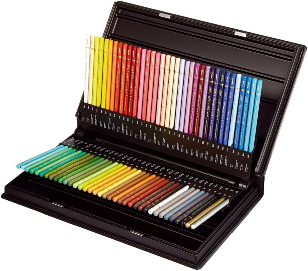Mitsubishi Pencils Uni Colored Pencil Unicolor 72 Colors set