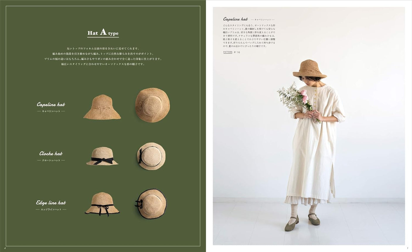 Summer hat Japanese Craft Book