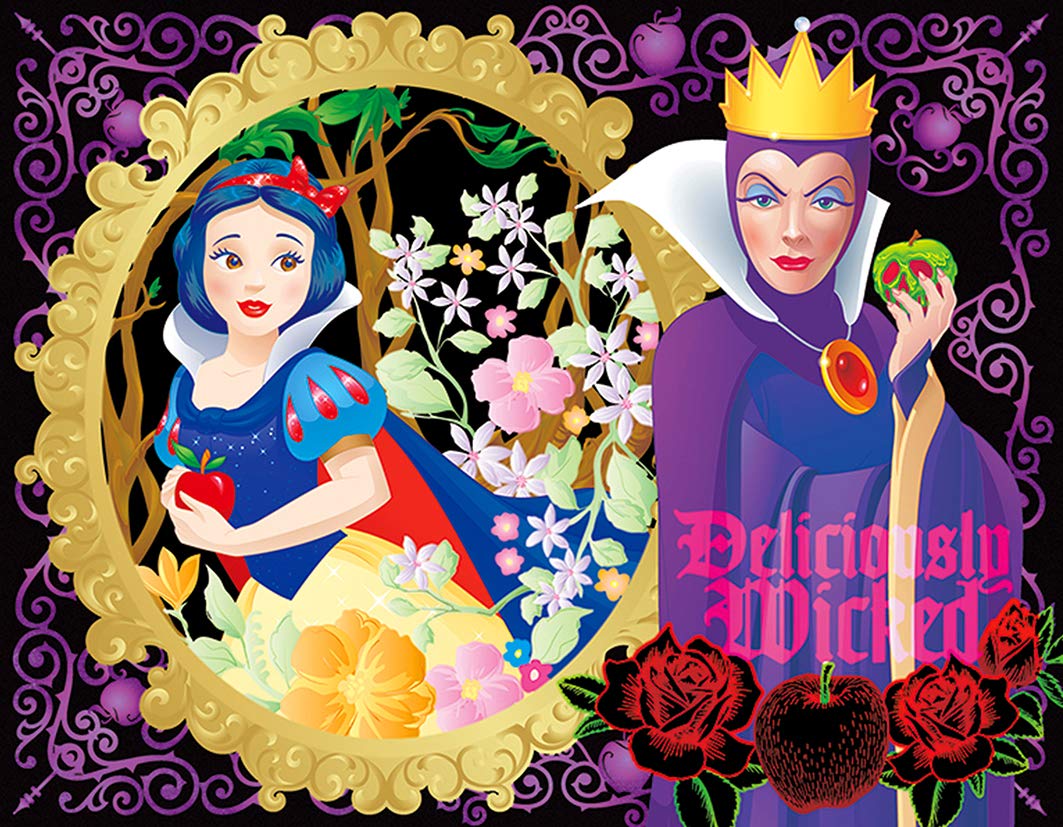 Disney Princess with VILLAINS Japanese Coloring Book