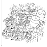 Adult sketch coloring book The most beautiful city/adorable village in the world ?Italy edition? Japanese Coloring Book