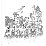 Adult sketch coloring book The most beautiful city/adorable village in the world ?Italy edition? Japanese Coloring Book