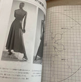 VIONNET Dress Patterns Book Life-size illustrations of the exhibited works - Japanese Craft Book