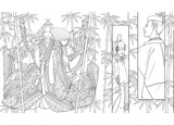 Beautiful Kimono Princess Coloring Book - Japanese Craft Book