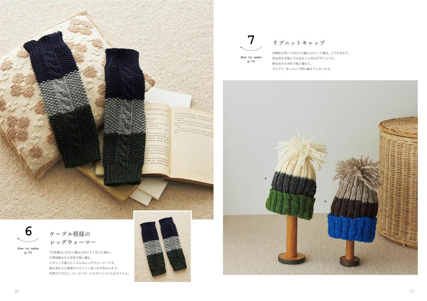 First stick needle knitting for left-handed people Japanese Craft Book