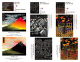 The beautiful four seasons and landscapes of Japan Japanese Craft Book scratch art - Japanese Craft Book