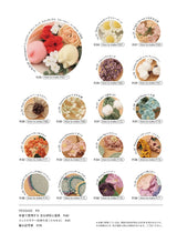 Crocheted Knit Flower designs projects - Japanese Craft Book