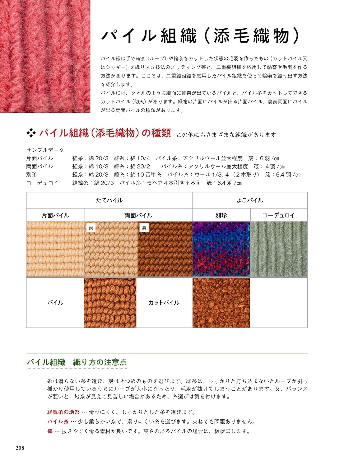 Textbook of Hand Weaving Japanese Craft Book weaving Ai Hikone - Japanese Craft Book