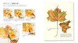 Botanical art drawn with watercolors Japanese Craft Book