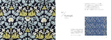 William Morris Embroidery Pattern Book: 20 Beautiful Patterns Interpreted by Dot and Line Pattern Factory - Japanese Craft Book