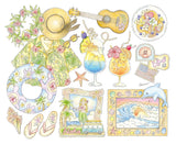 Coloring Book Series: World Travels - My Travel Memories - Japanese Coloring Book