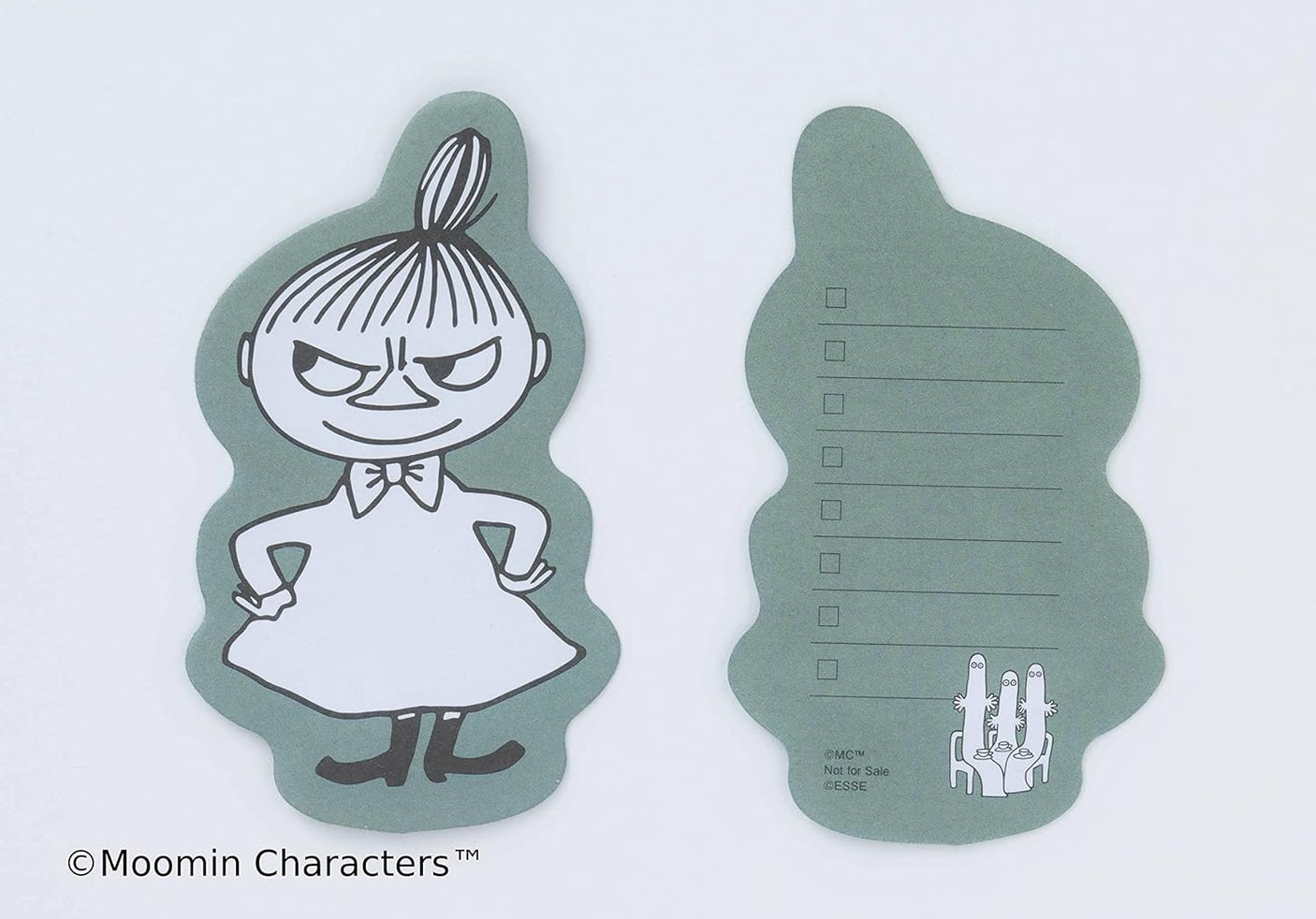 ESSE July 2023 special edition Moomin can BOX set with masking tape and memo