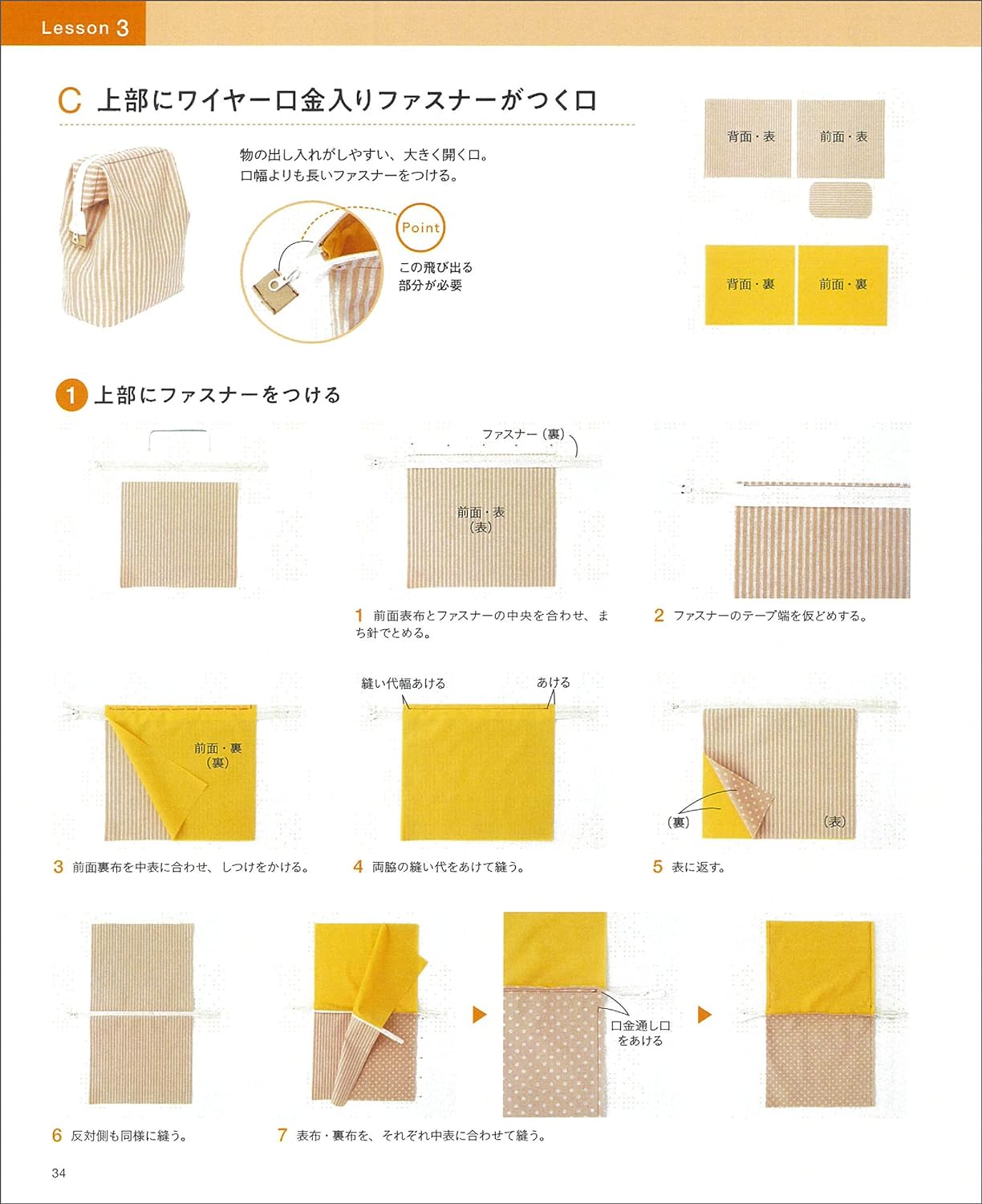 Backpack Making Class Japanese Craft Book backpack Yoshiko Mizuno - Japanese Craft Book