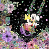 Adult Disney Lovely Scratch Art Mickey & Friends Japanese Craft Book scratch art INKO KOTORIYAMA - Japanese Craft Book