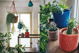 Crochet plant hangers and baskets: Enjoy hanging greenery using linen or cotton thread. Japanese Craft Book