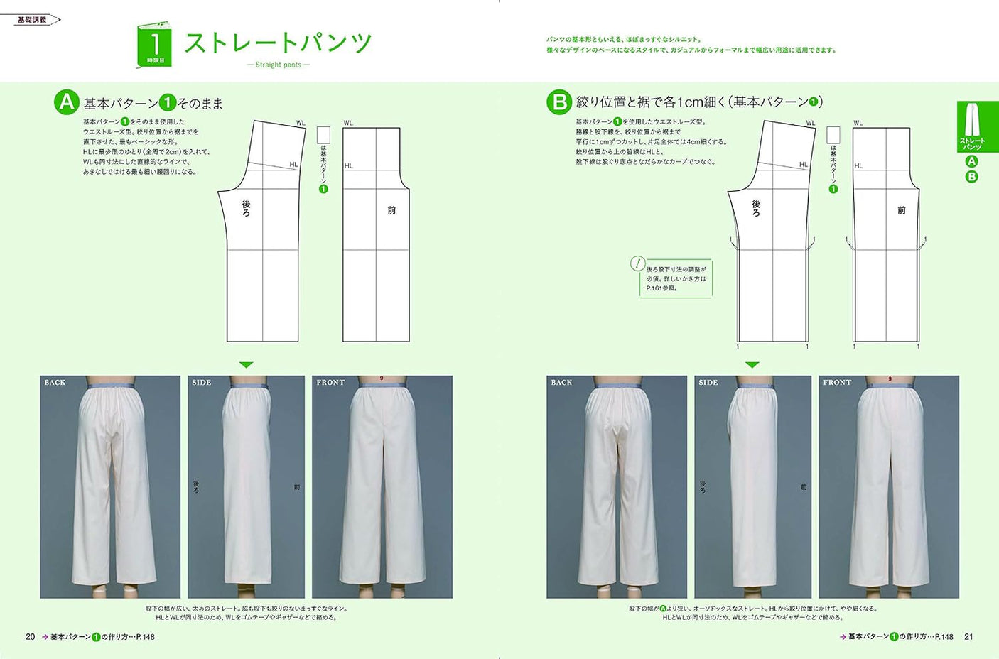 Magazine Pattern Juku Vol.3 Pants version - Japanese Craft Book