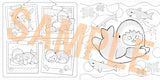 A relaxing coloring lesson book featuring fluffy kitties from mofusand - Japanese Craft Book