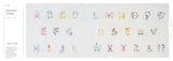 Alphabet embroidery design collection Japanese Craft Book