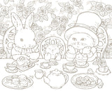 Alice and Dinah's Adventures in Wonderland: A Heart-Pounding Coloring Book Series - Japanese Craft Book