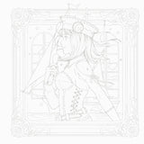 Fantasy Girl Museum: Black Forest Coloring Book - Japanese Craft Book
