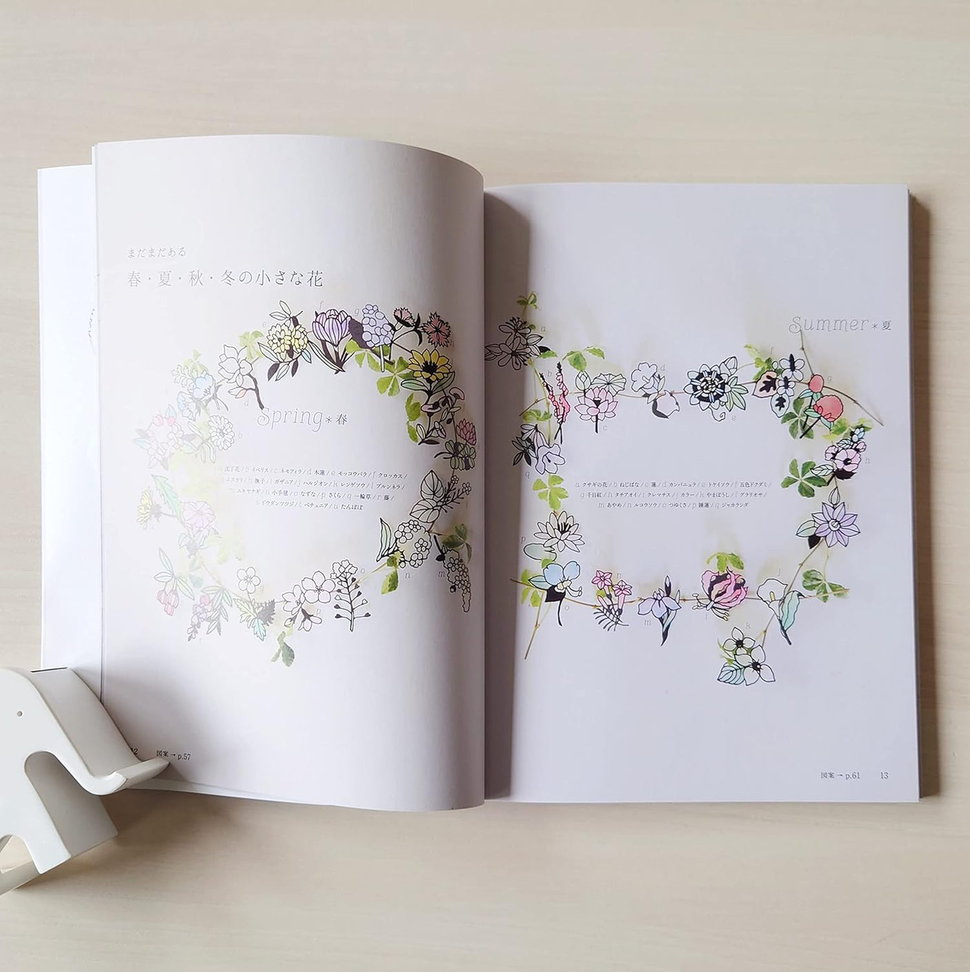 New edition: 200 flower cutouts - Japanese Craft Book