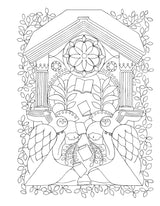 Temple in Me Coloring Book of Loving Yourself: The Elemental World of Denali - Japanese Craft Book