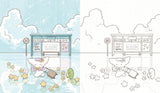 Sogumi's Mysterious Journey Coloring Book: Let's be fluffy! - Japanese Craft Book