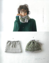 Crochet knit cap with braided pattern Japanese Craft Book