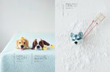 Cute Dog Pom Poms by Trikotri Japanese Book making pattern pom pom dog - Japanese Craft Book