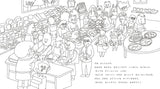 Coloring Book Series: The Bread Thief vs. the Fake Bread Thief - Japanese Craft Book