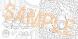 A relaxing coloring lesson book featuring fluffy kitties from mofusand - Japanese Craft Book