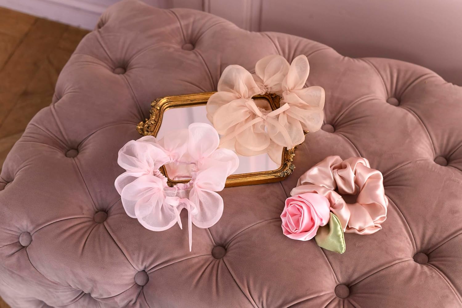 MICHU COQUETTE's handmade recipes: Romantic fabric accessories