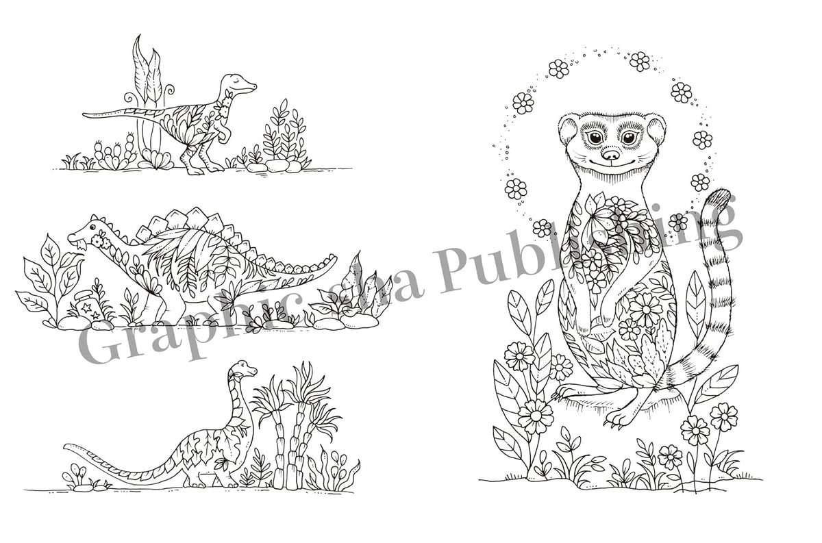 Coloring Time: A Little Coloring Book to Soothe Your Soul - Japanese Craft Book