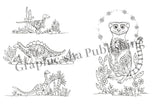 Coloring Time: A Little Coloring Book to Soothe Your Soul - Japanese Craft Book