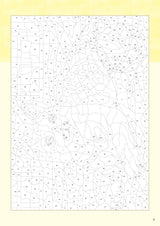 Daily Brain Training Special: Cat Number Puzzle Coloring Book - Just color in the correct numbers! Improves concentration and memory - Japanese Craft Book
