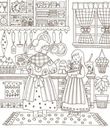 Eriy Magical Land of Laura Mia Coloring Book: A tale of a town where wizards live and a mysterious forest - Japanese Coloring Books