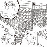Shibanban Coloring Book: A Pleasant Day for a Stroll - Japanese Coloring Book@