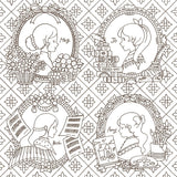 Eriy World Literature Open the Door to Imagination Coloring Book - Japanese Craft Book