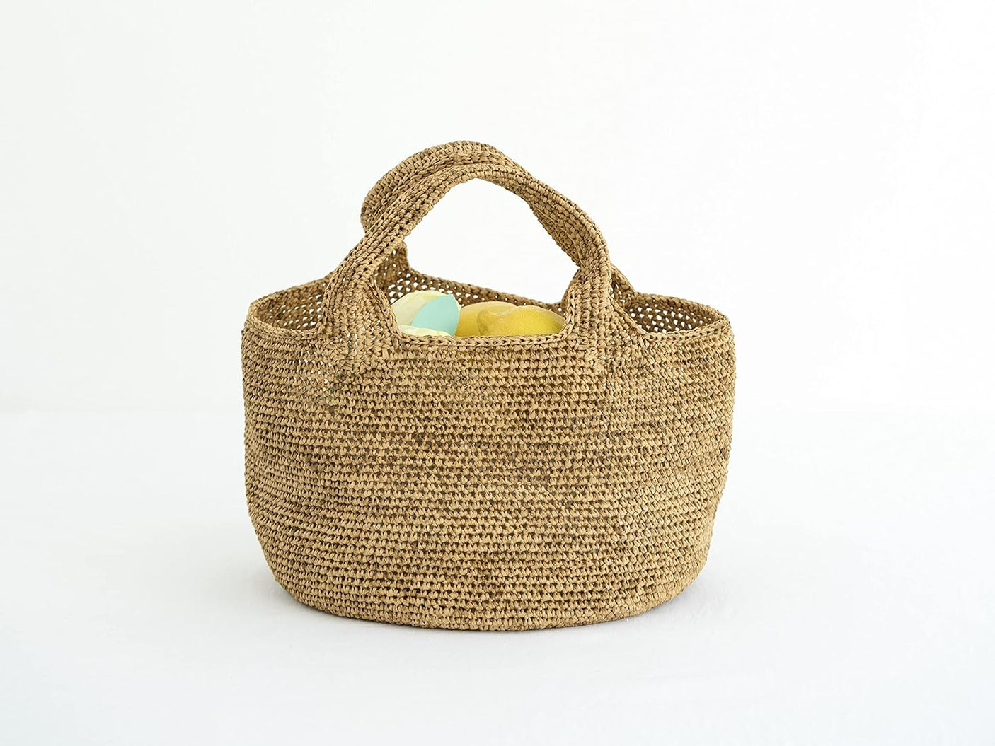 bag knitted with linen thread Japanese Craft Book