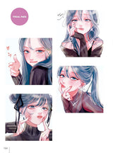 How to draw girls' facial expressions: Gestures, poses, and emotional expressions - Japanese Craft Book