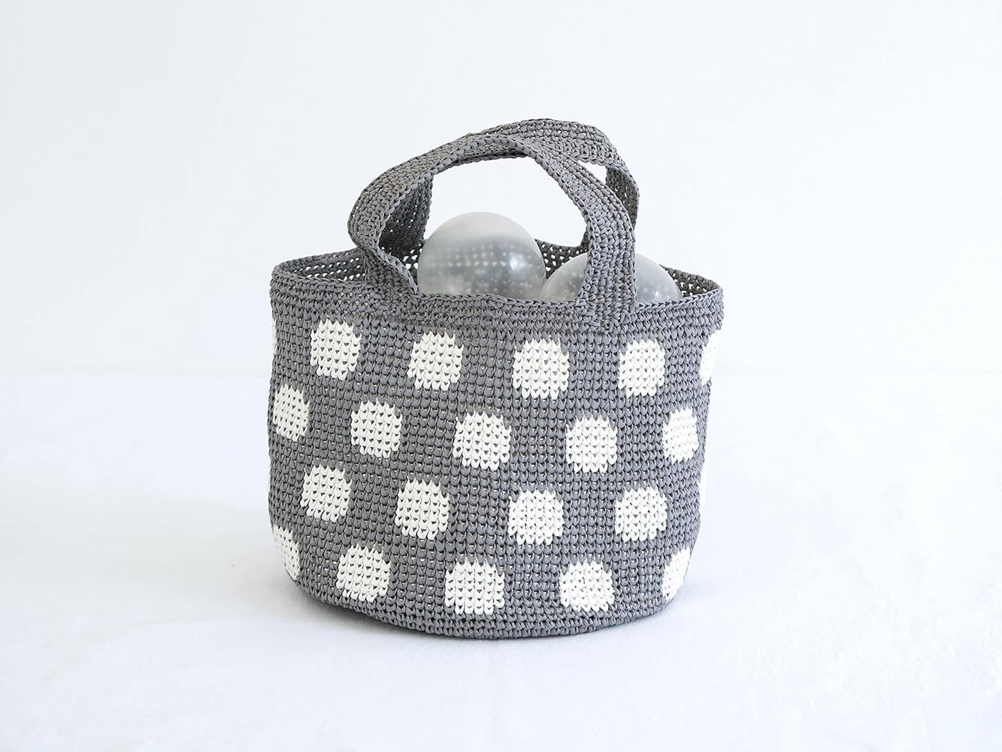 bag knitted with linen thread Japanese Craft Book