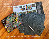 Disney Happiness Collection Japanese Healing Scratch Art Book - Japanese Craft Book