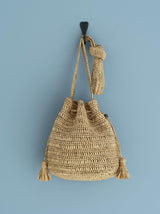 bag knitted with linen thread Japanese Craft Book